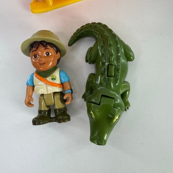 2006 Nick Jr Go Diego Go Alligator, Animal Rescue Helicopter, Safari Diego - Picture 2 of 5